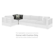 Citrine Park Corner with Cushion