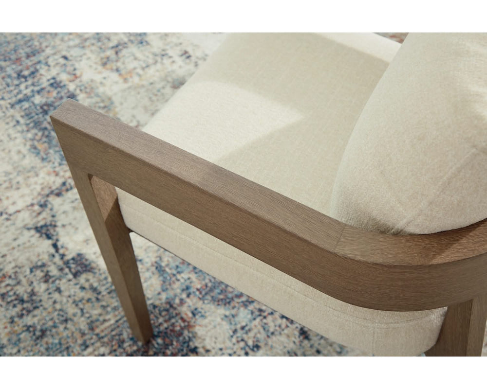Sillón de comedor exterior Serene Bay con cojín (juego de 2)