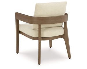 Sillón de comedor exterior Serene Bay con cojín (juego de 2)