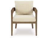 Sillón de comedor exterior Serene Bay con cojín (juego de 2)