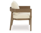 Sillón de comedor exterior Serene Bay con cojín (juego de 2)