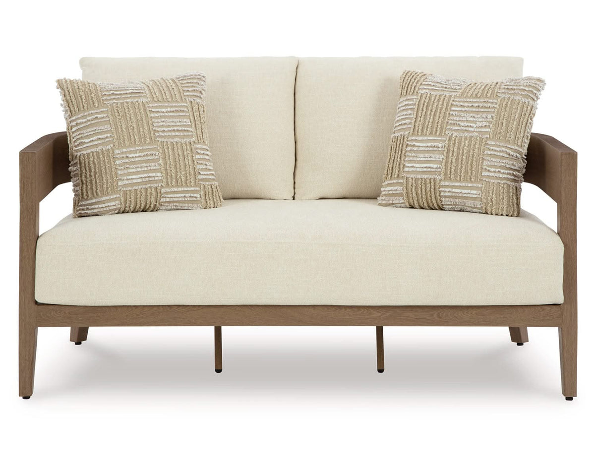 Serene Bay Outdoor Loveseat with Cushion