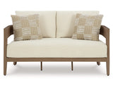 Serene Bay Outdoor Loveseat with Cushion