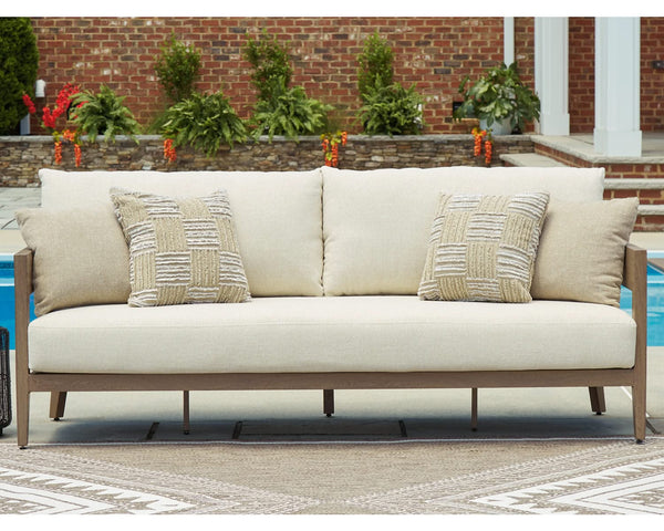 Serene Bay Outdoor Sofa with Cushion