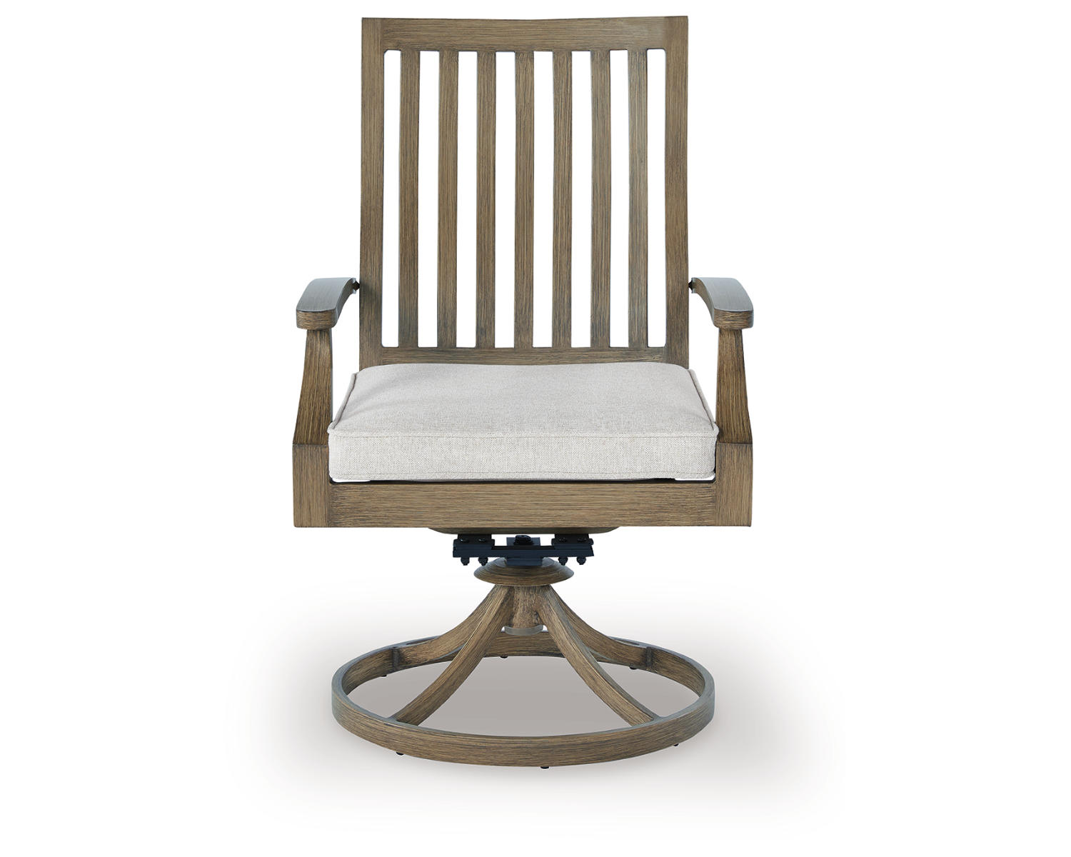 Rainier Ranch Outdoor Swivel Chair with Cushion (Set of 2)