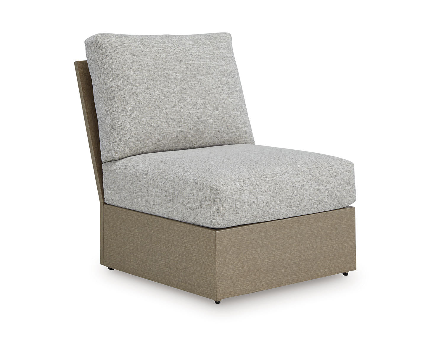 Kimpton Isle Outdoor Armless Chair with Cushion