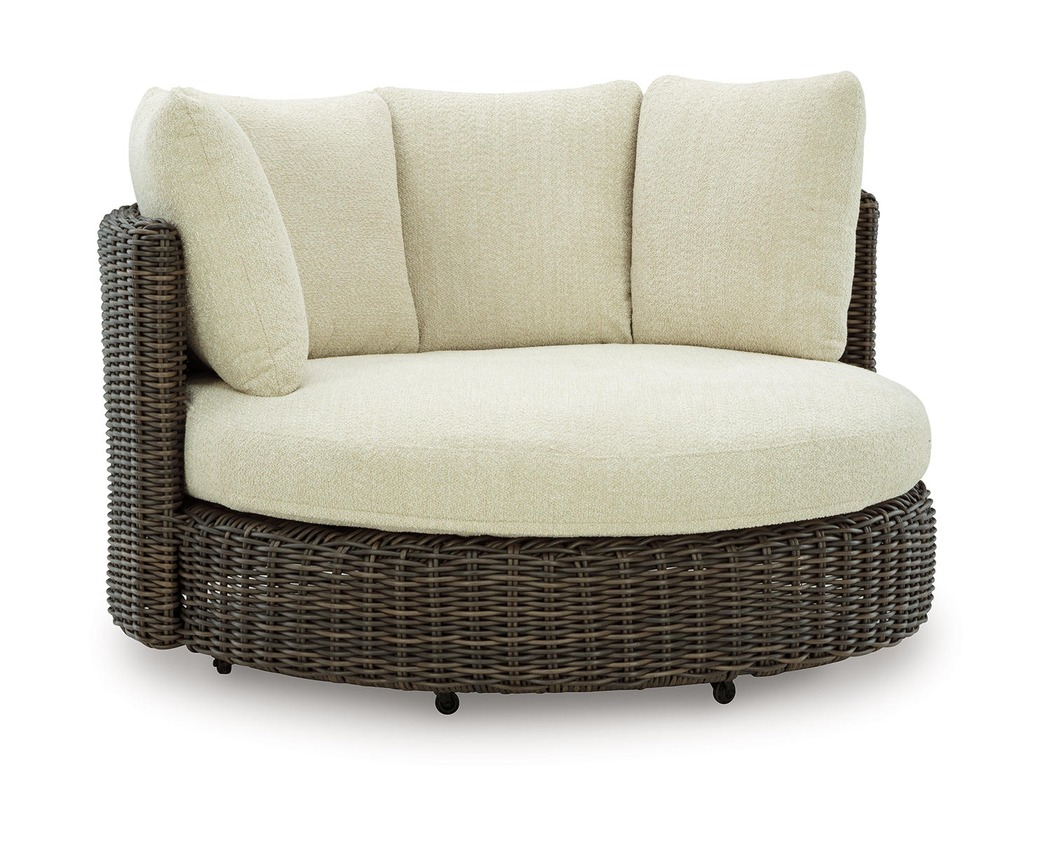Kimora Outdoor Swivel Lounge Chair with Cushion