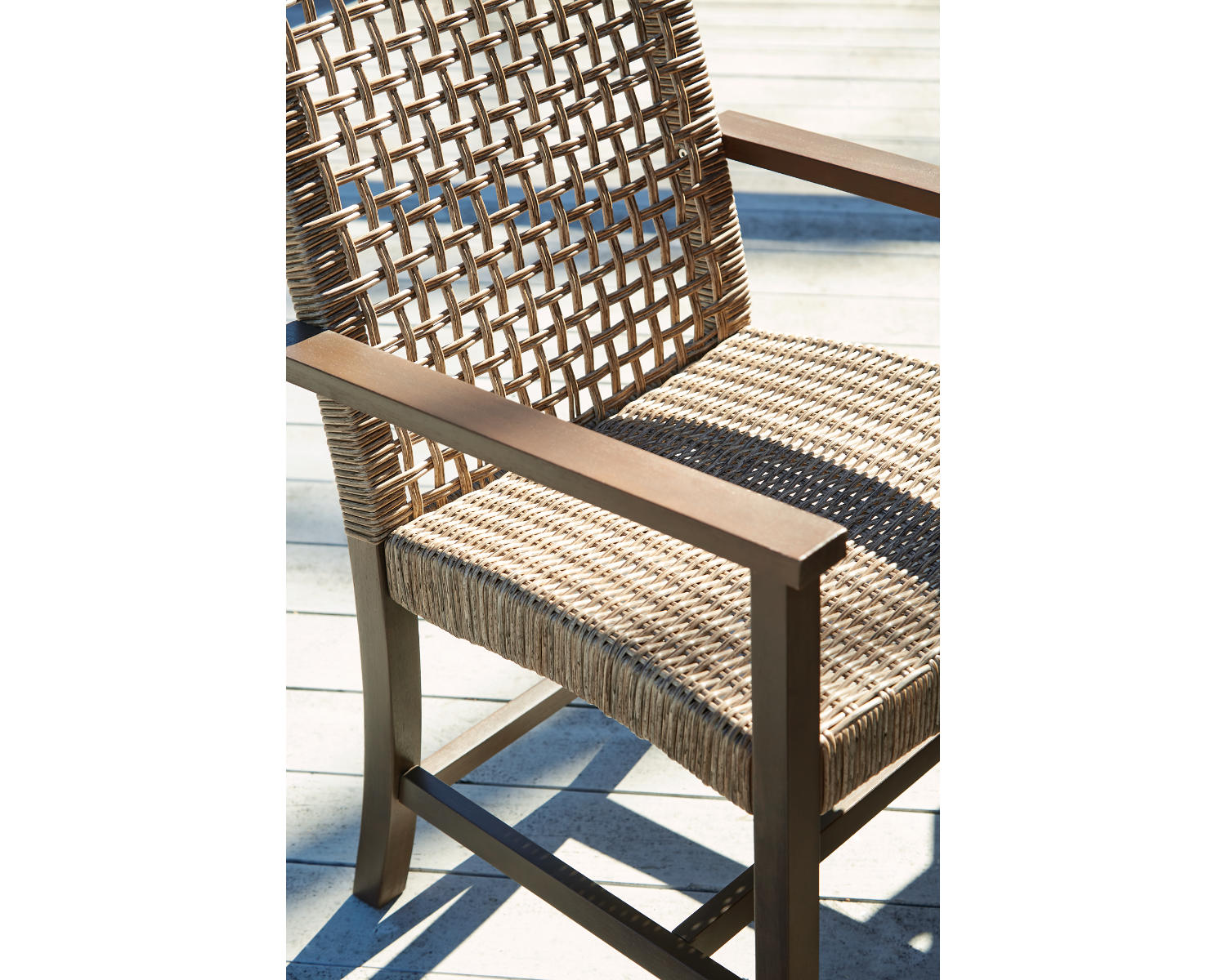 Germalia Outdoor Dining Arm Chair (Set of 2)