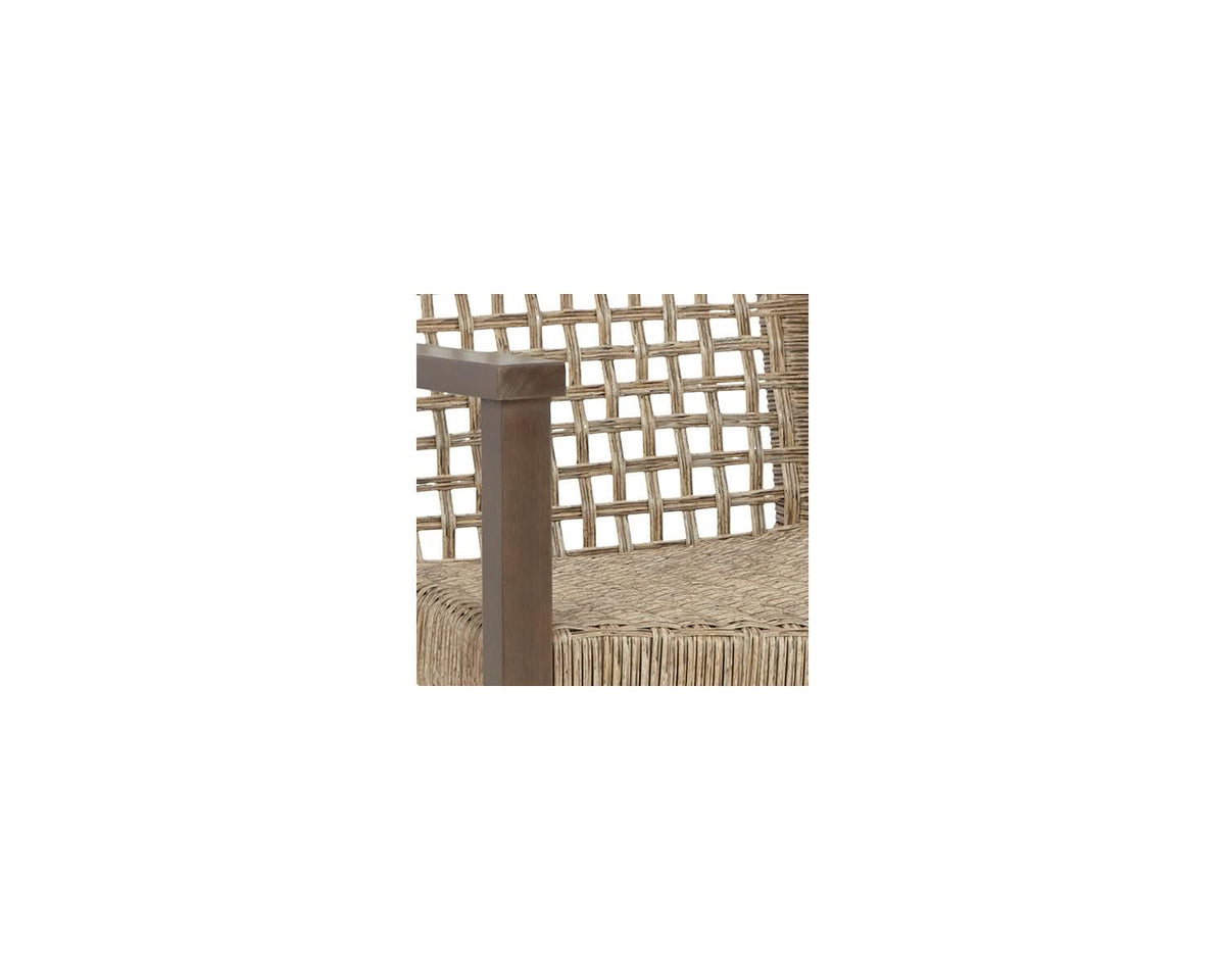 Mesa de comedor de exterior Germalia con 4 sillas