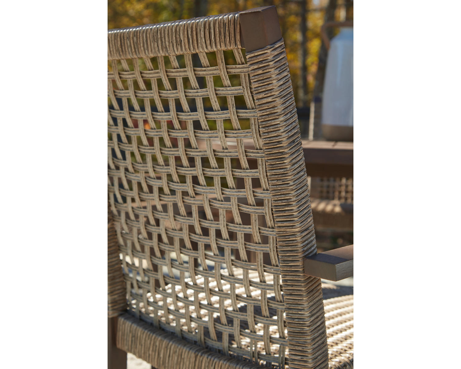 Germalia Outdoor Dining Table with 4 Chairs