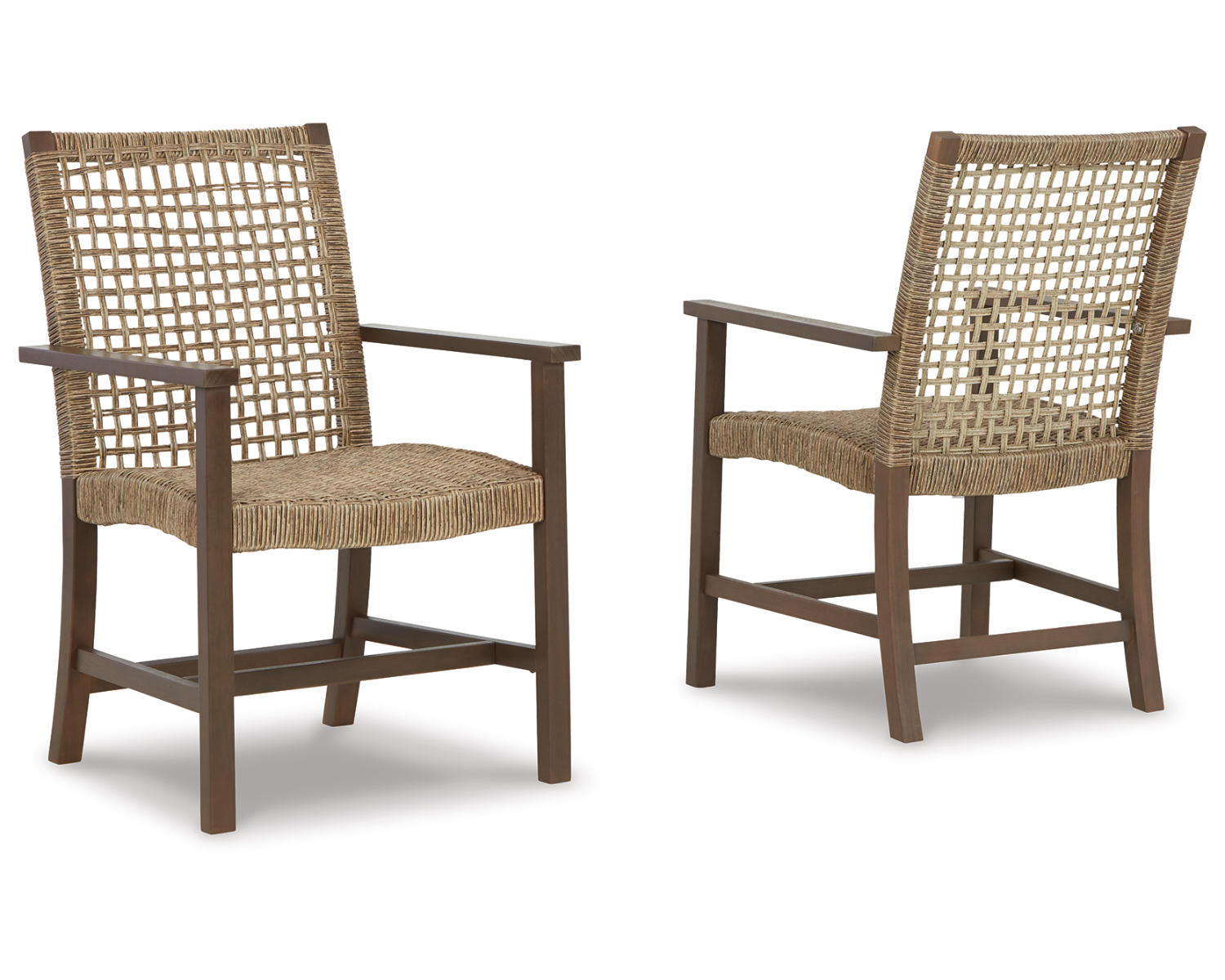 Germalia Outdoor Dining Arm Chair (Set of 2)