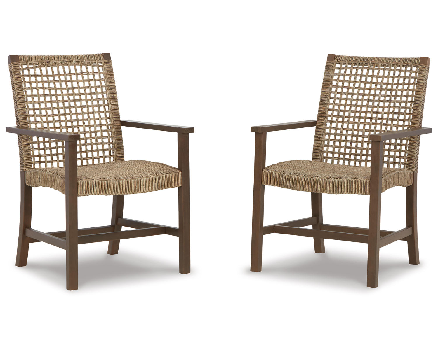 Germalia Outdoor Dining Arm Chair (Set of 2)