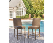 Walton Bridge Outdoor Bar Stool (Set of 2)