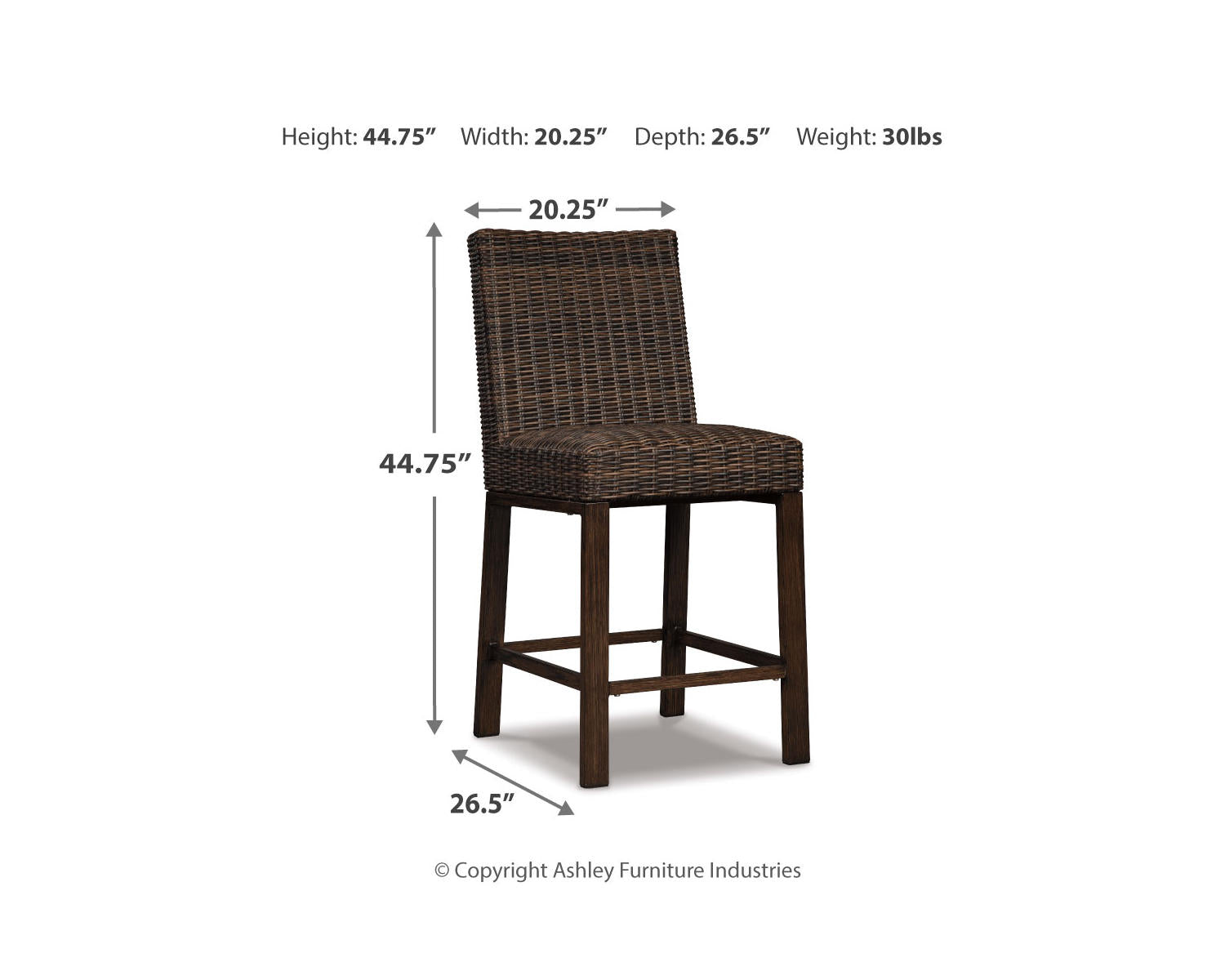 Paradise Trail Bar Stool (Set of 2)