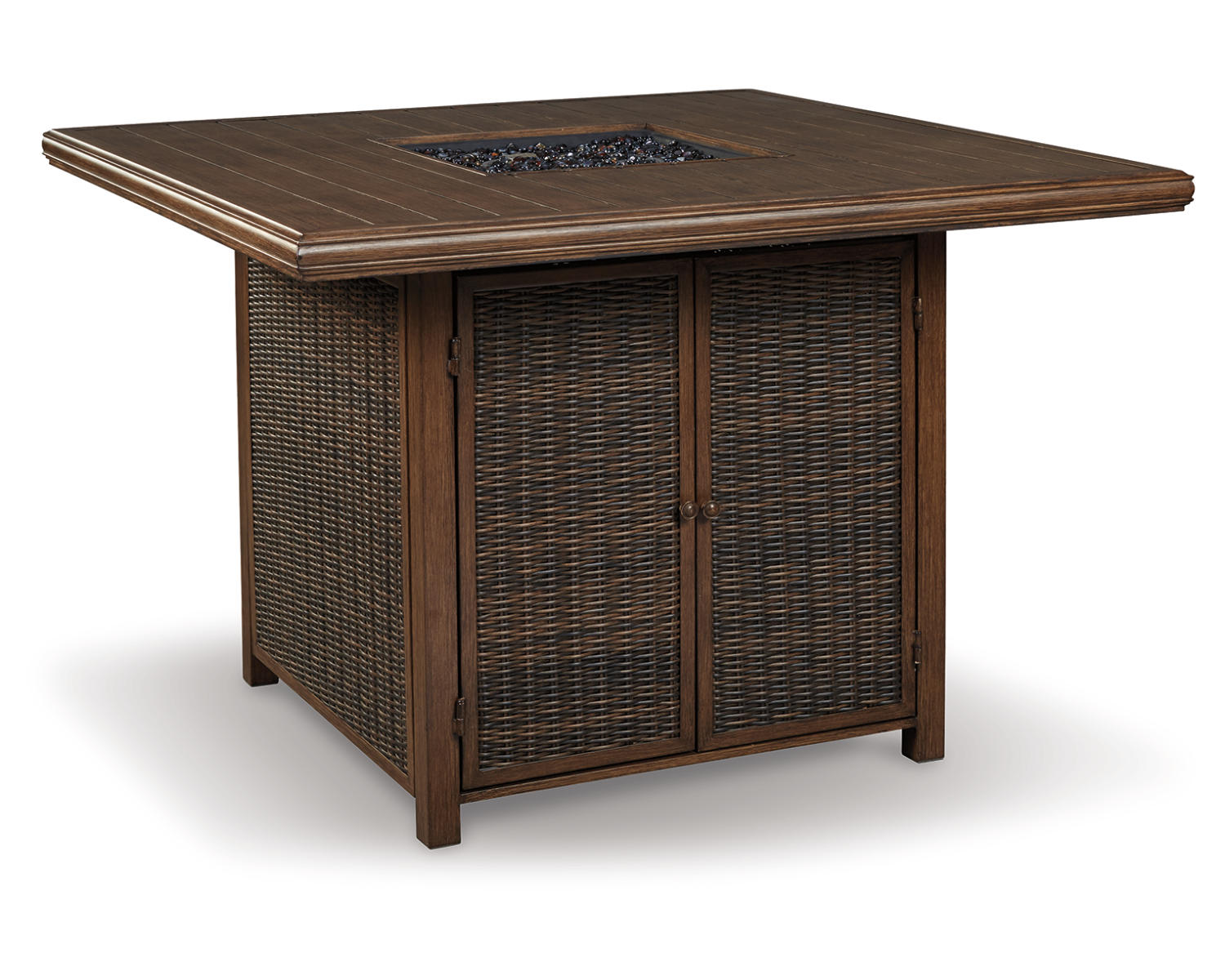 Paradise Trail Bar Table with Fire Pit