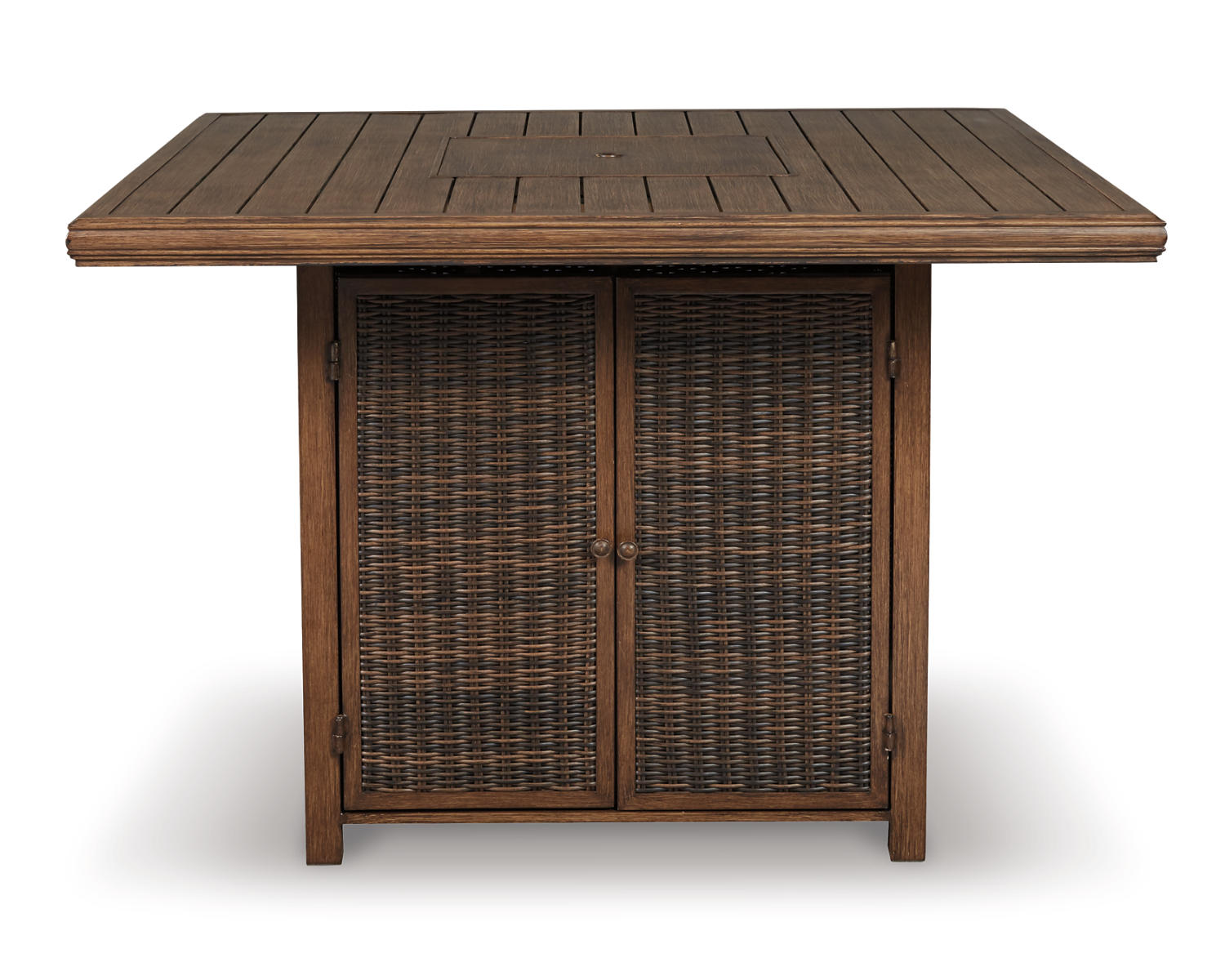 Paradise Trail Bar Table with Fire Pit