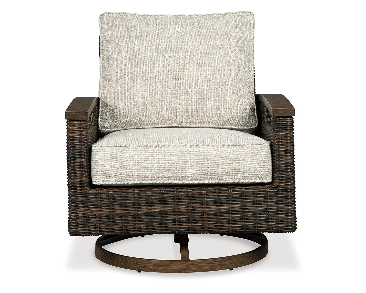 Paradise Trail Outdoor Loveseat, Fire Pit Table and 2 Lounge Chairs