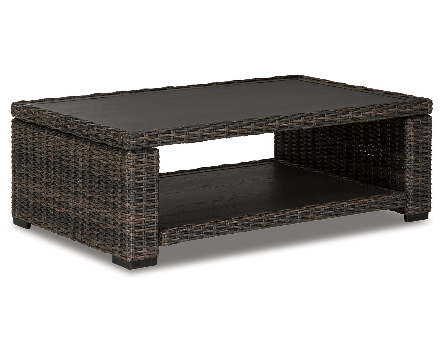 Grasson Lane Outdoor Sofa, 2 Lounge Chairs and Coffee Table