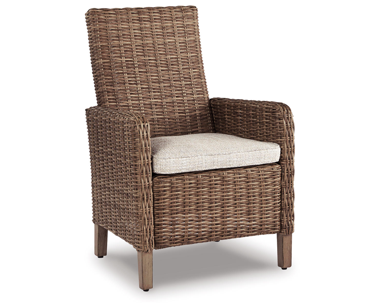 Beachcroft Outdoor Arm Chair with Cushion (Set of 2)