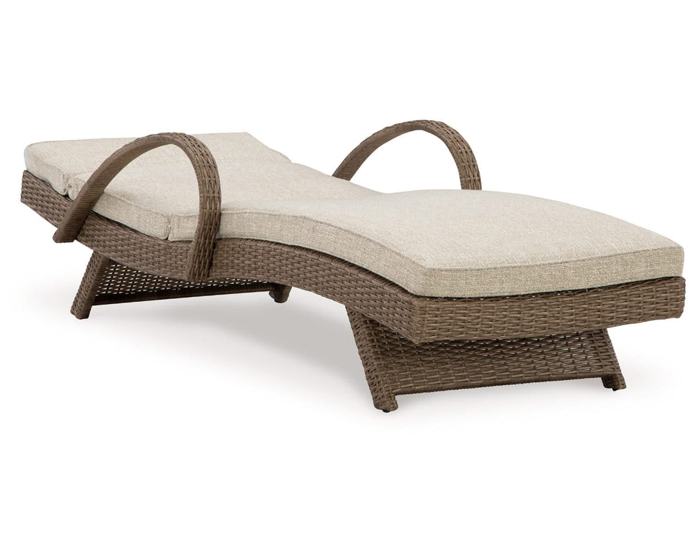 Tumbona de exterior Beachcroft con cojín