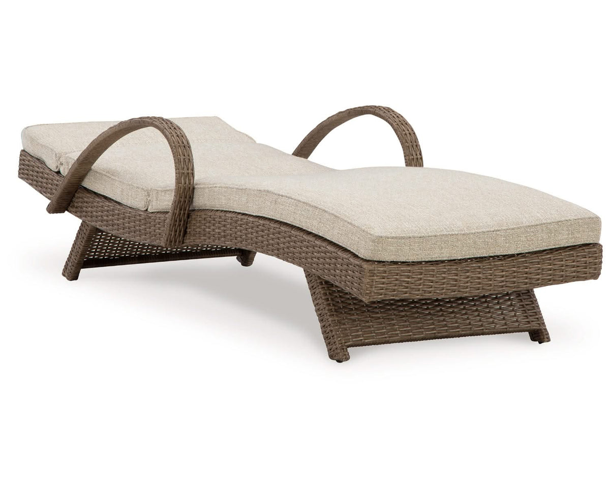 Tumbona de exterior Beachcroft con cojín