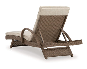 Tumbona de exterior Beachcroft con cojín