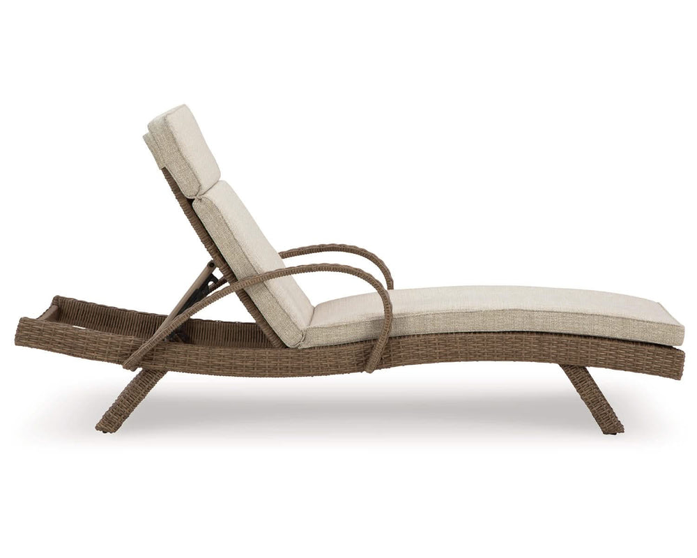 Tumbona de exterior Beachcroft con cojín