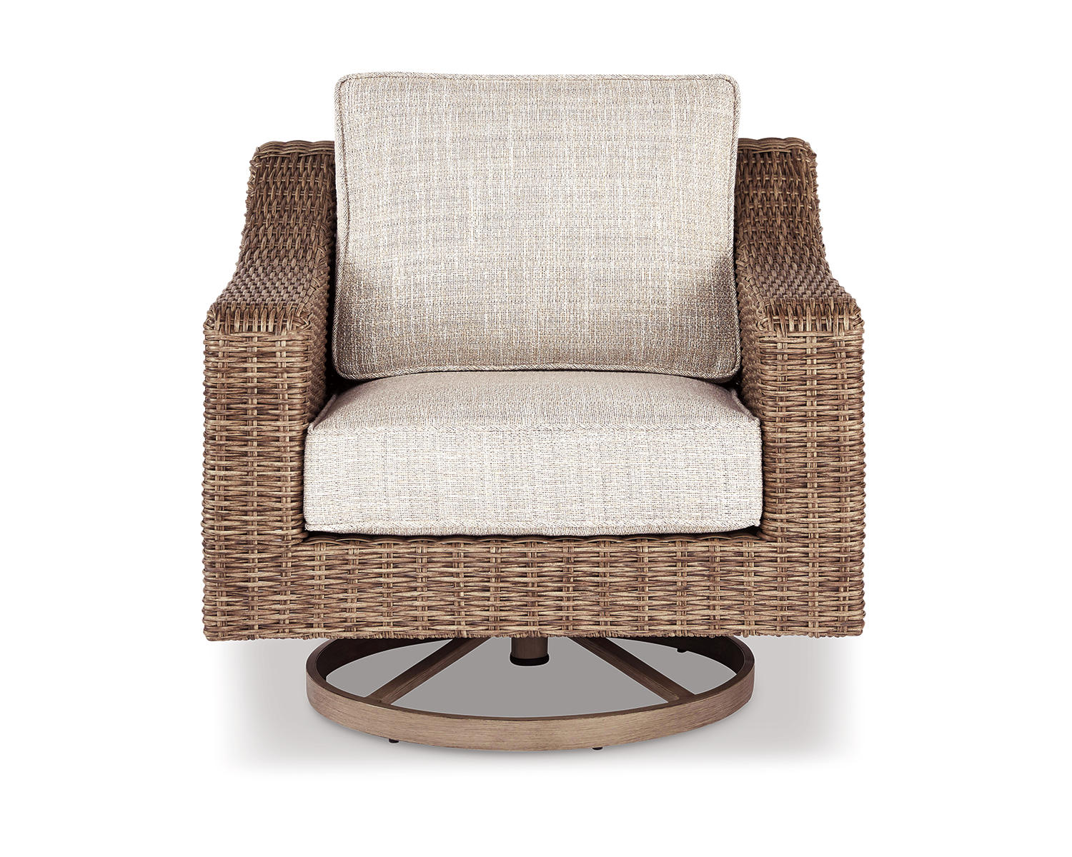 Beachcroft Outdoor Swivel Lounge with Cushion