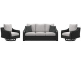 Sofá de exterior y dos sillones Beachcroft