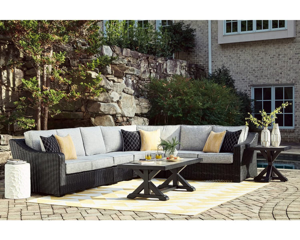 Seccional de exterior de 4 piezas Beachcroft