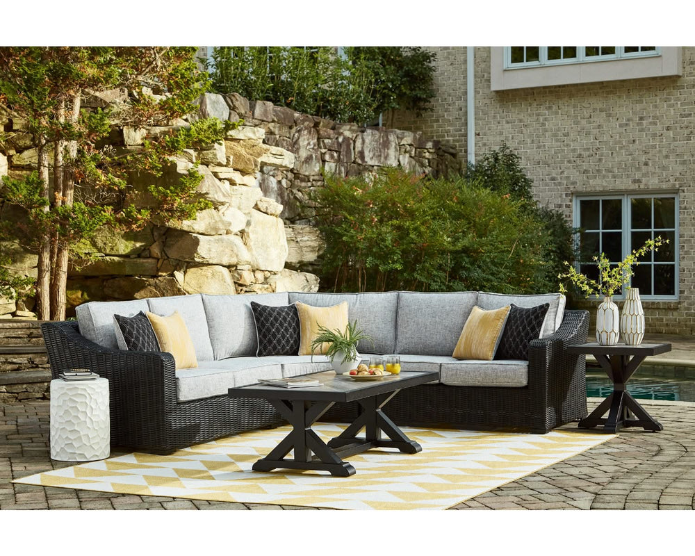 Seccional de exterior de 3 piezas Beachcroft