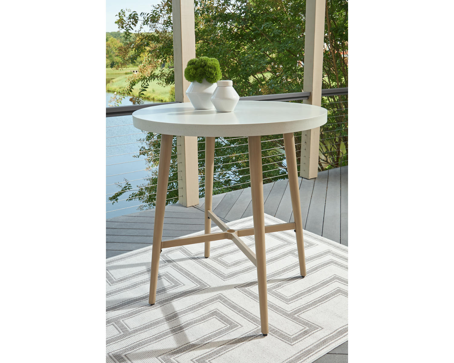 Seton Creek Outdoor Bar Table