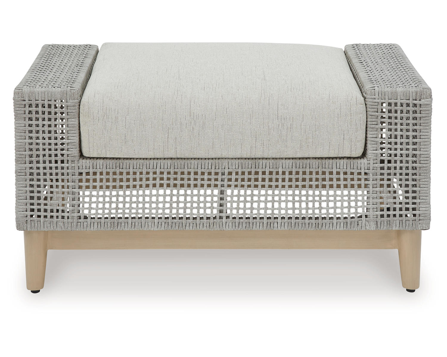 Seton Creek Outdoor Ottoman with Cushion