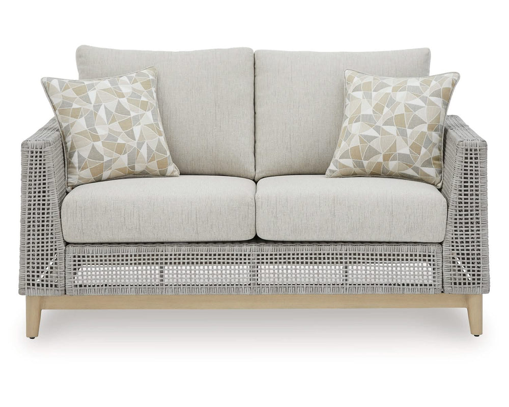Seton Creek Outdoor Loveseat with Cushion
