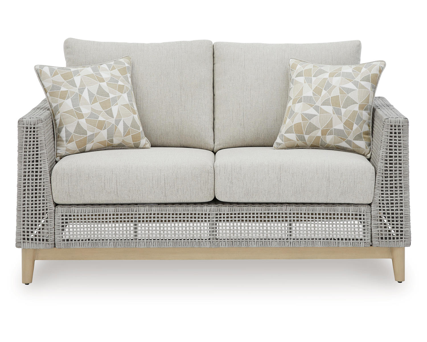 Seton Creek Outdoor Loveseat with Cushion