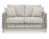 Seton Creek Outdoor Loveseat with Cushion