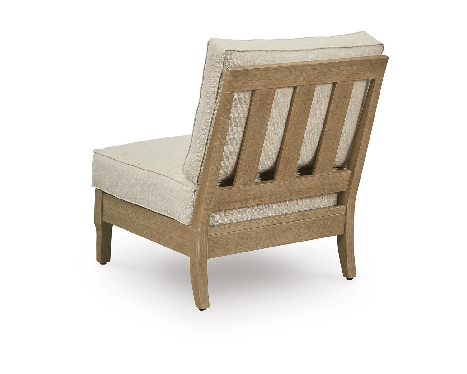 Clare View Armless Chair with Cushion