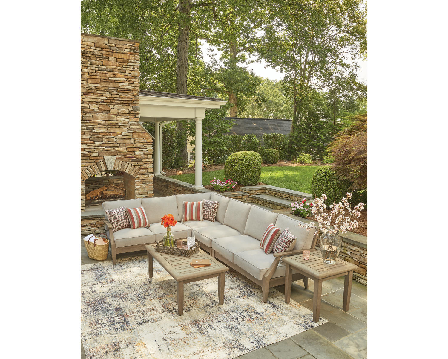 Clare View 4-Piece Outdoor Sectional