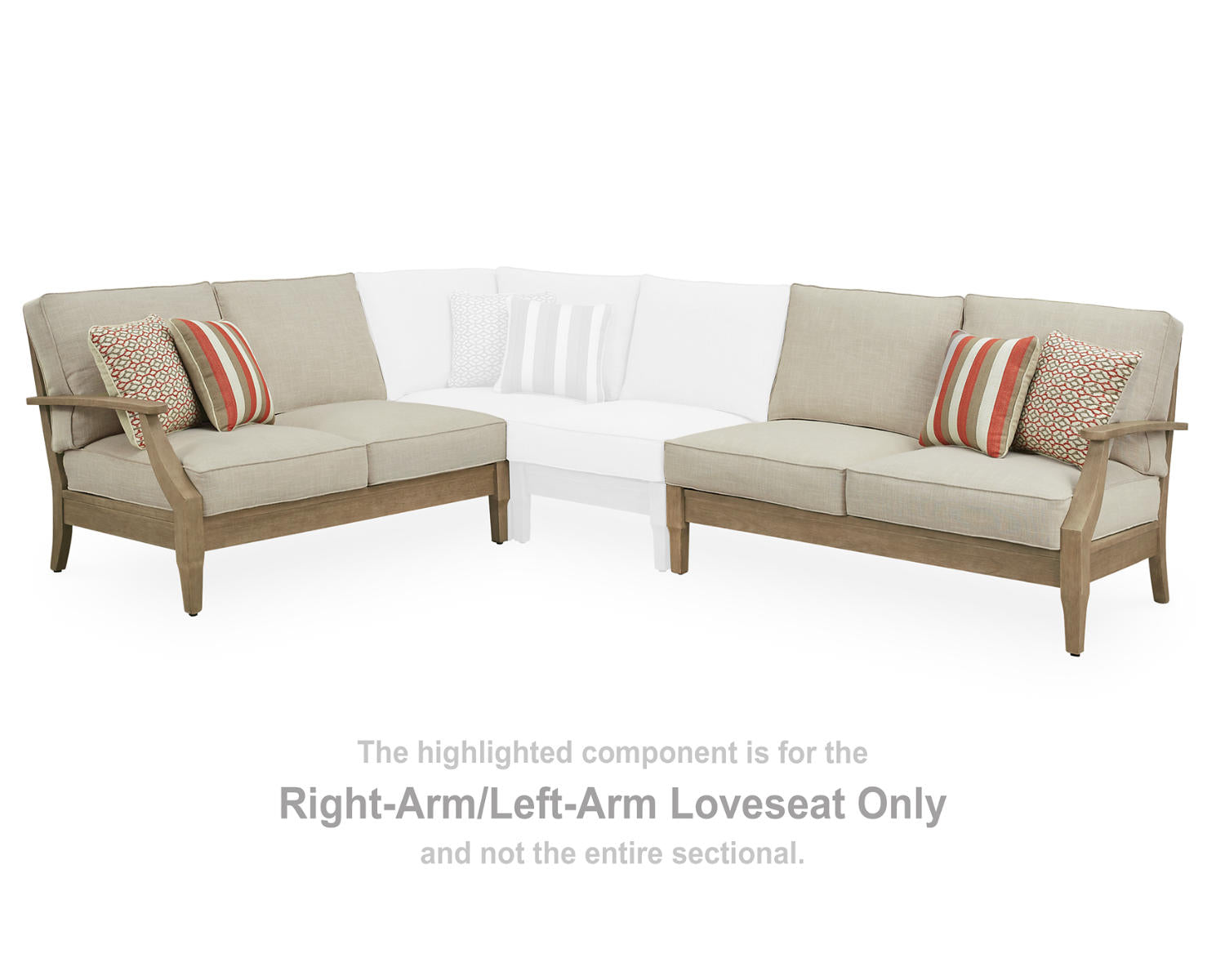 Clare View Right-Arm/Left-Arm Loveseat