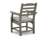 Mesa de comedor de exterior Visola con 4 sillas