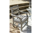 Mesa de comedor de exterior Visola con 4 sillas