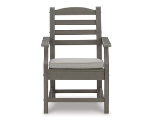 Mesa de comedor de exterior Visola con 4 sillas