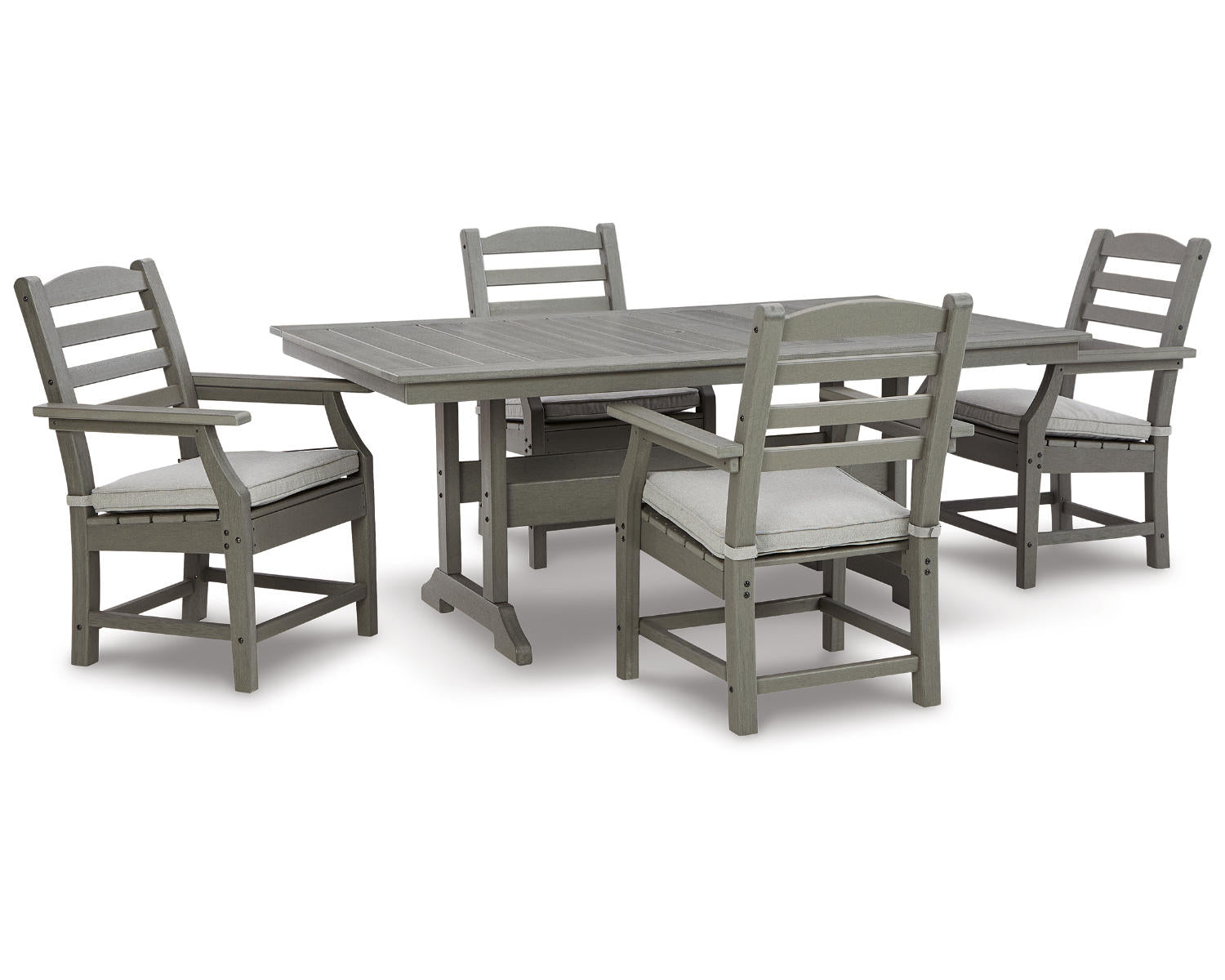 Visola Outdoor Dining Table with 4 Chairs