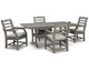 Mesa de comedor de exterior Visola con 4 sillas