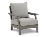 Loveseat de exterior Visola, 2 sillones y mesa de centro