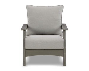 Loveseat de exterior Visola, 2 sillones y mesa de centro