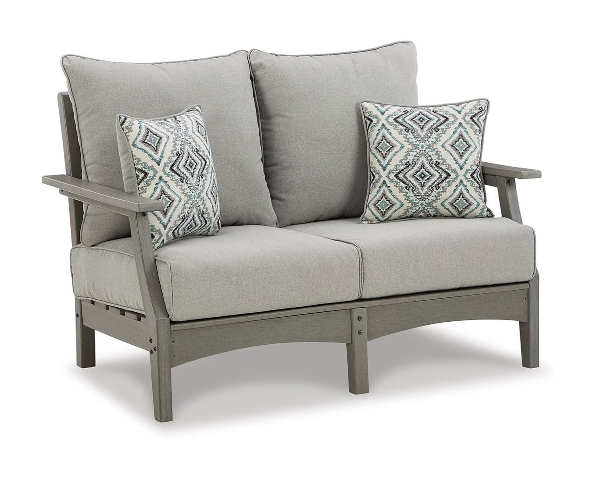 Loveseat de exterior Visola con cojín