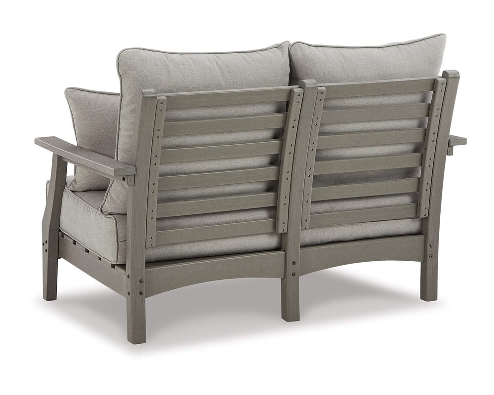 Loveseat de exterior Visola con cojín