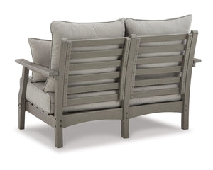 Loveseat de exterior Visola con cojín