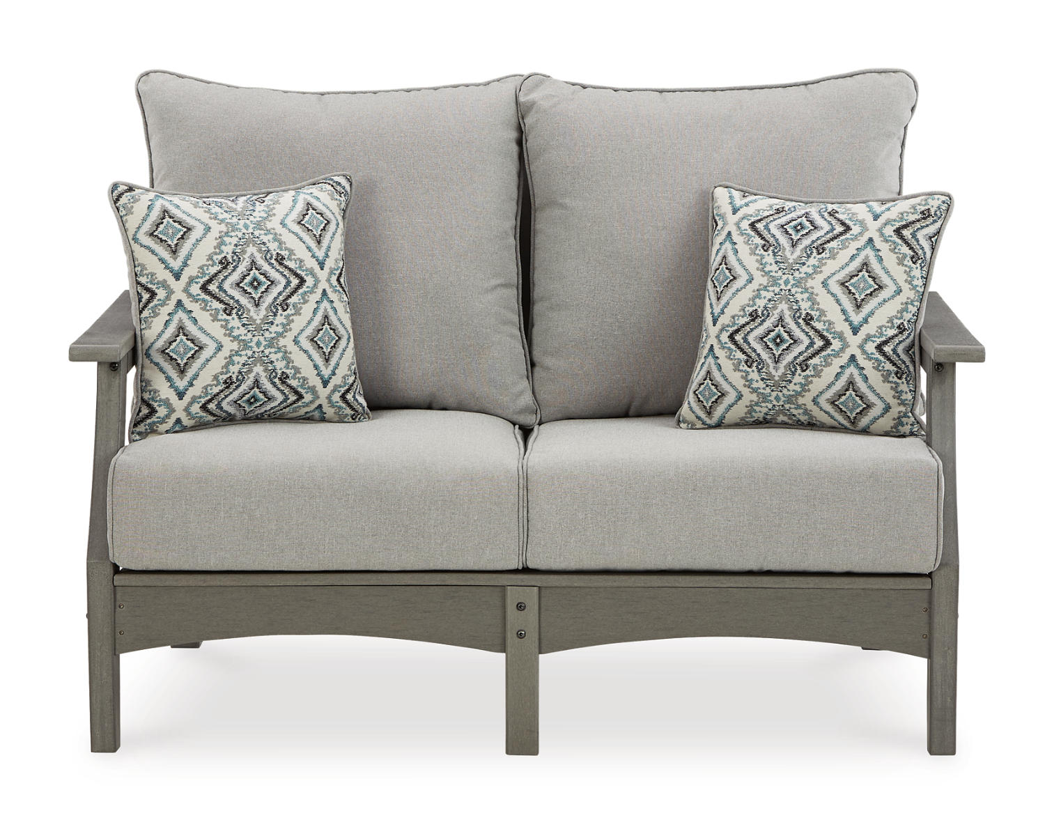Visola Outdoor Loveseat, 2 Lounge Chairs and Coffee Table